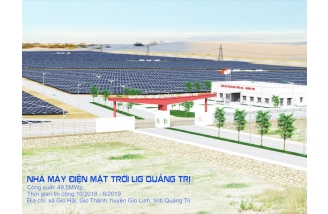 Dự án Nhà máy năng lượng mặt trời LIG tại Quảng Trị
